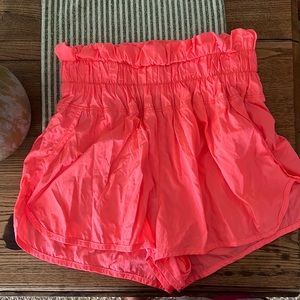 Free People Movement Shorts - Coral Medium